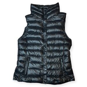 Gap Men’s Black Down Puffer Vest Size S